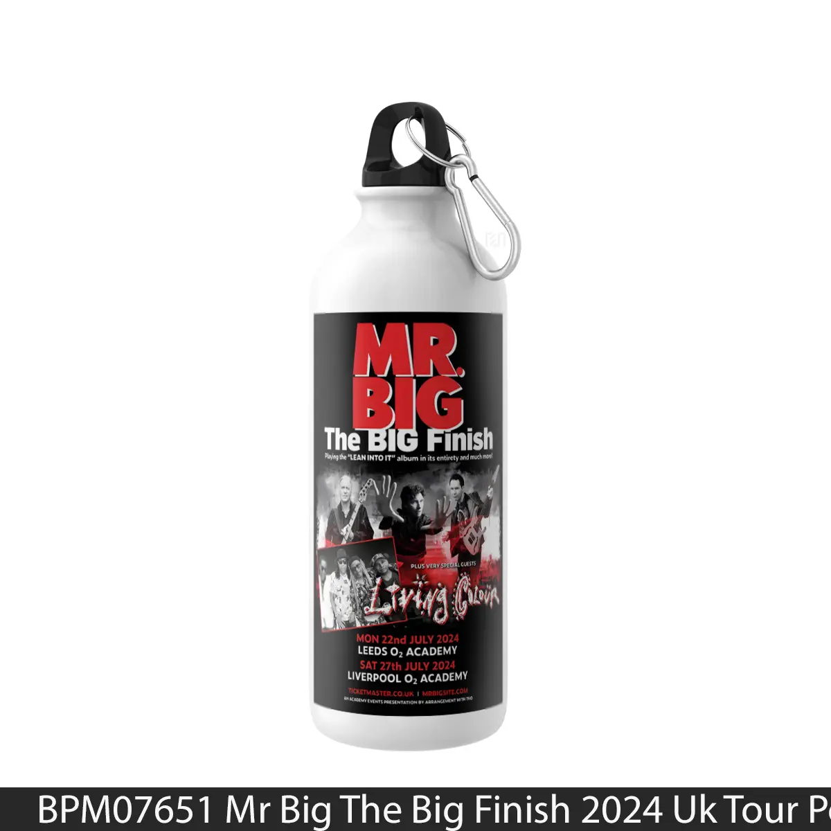 Botol Mr Big The Big Finish 2024 Uk Tour - Music Sport Bottle