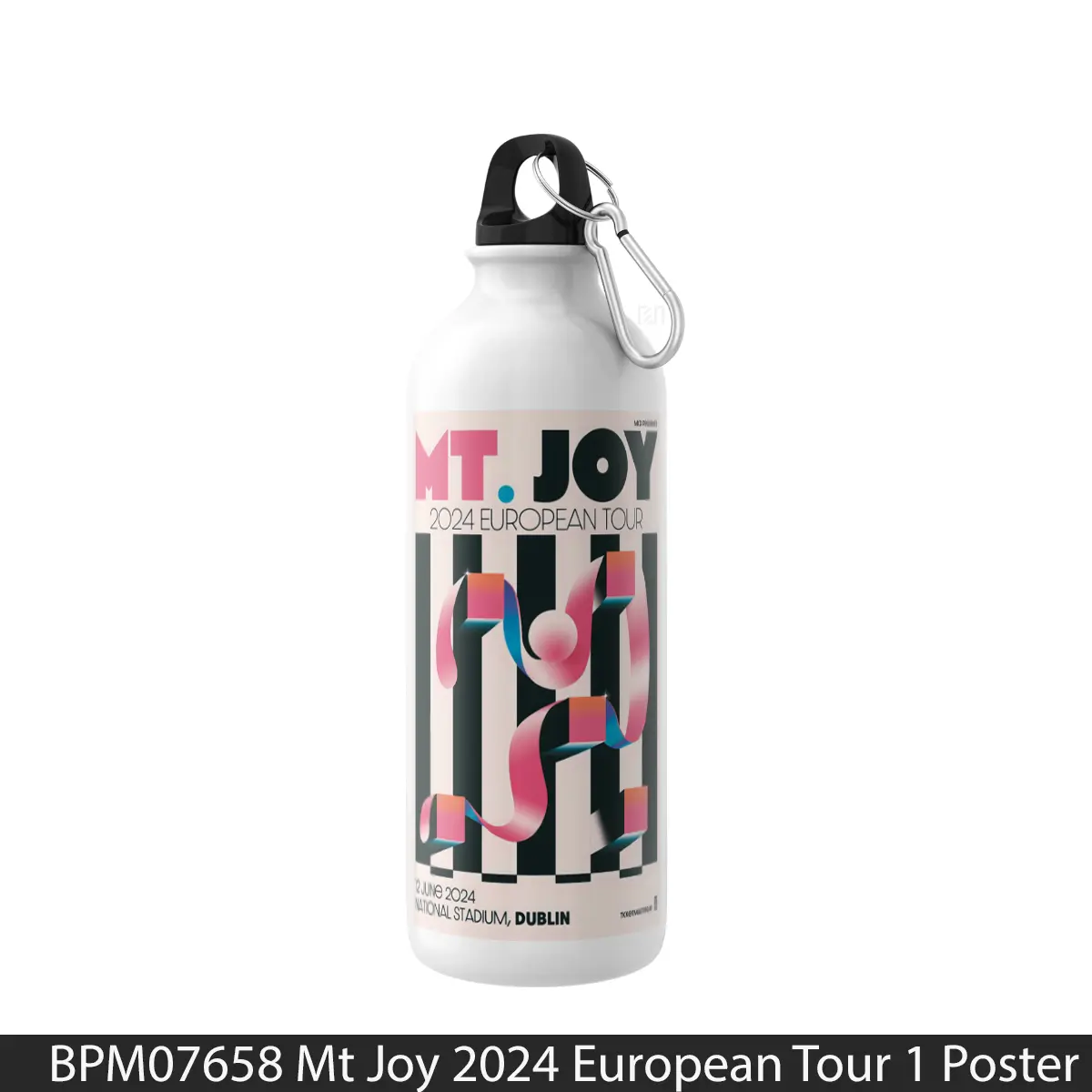 Botol Mt Joy 2024 European Tour 1 - Music Sport Bottle
