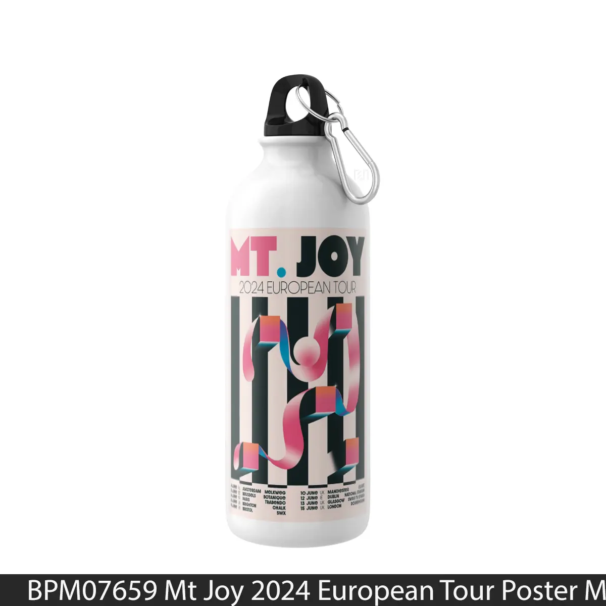 Botol Mt Joy 2024 European Tour - Music Sport Bottle