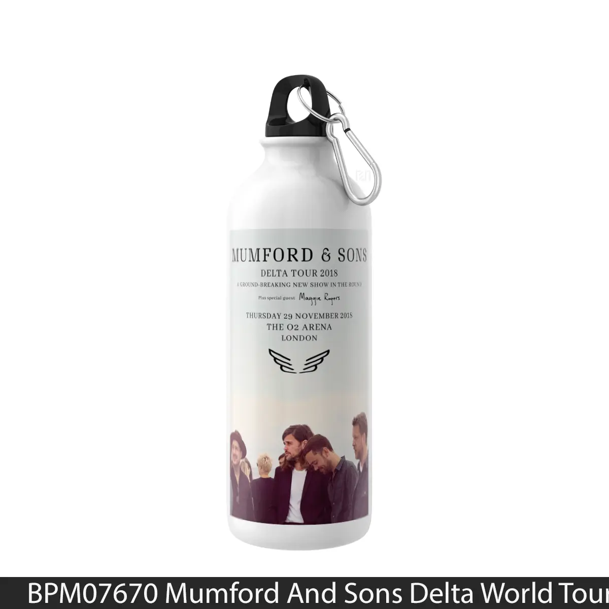 Botol Mumford And Sons Delta World Tour 2018 2019 - Music Sport Bottle