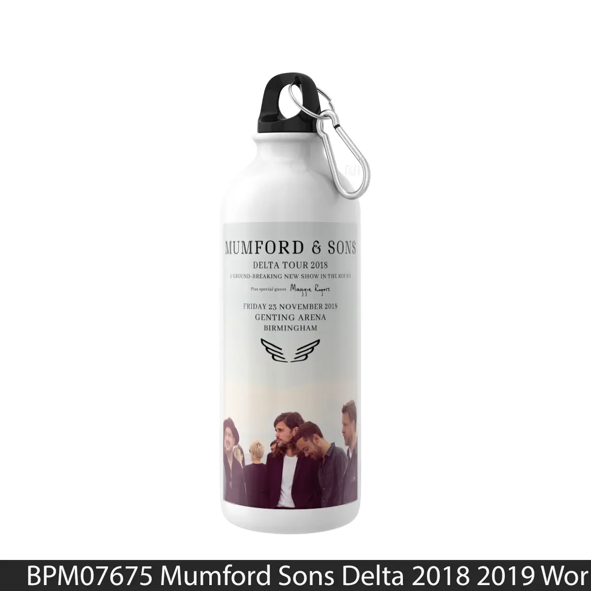 Botol Mumford Sons Delta 2018 2019 World Uk Tour Poste 11 - Music Sport Bottle