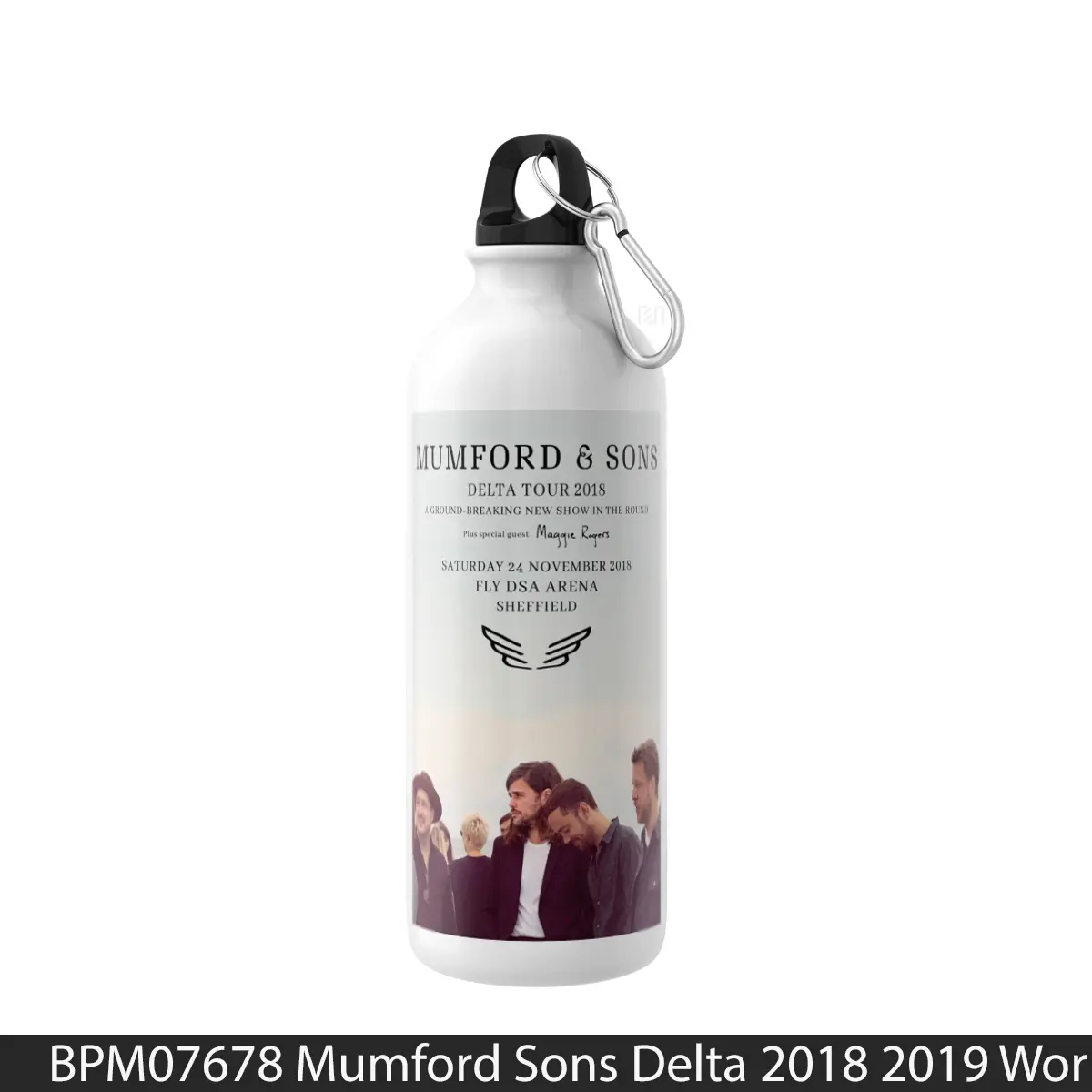 Botol Mumford Sons Delta 2018 2019 World Uk Tour Poste 2 - Music Sport Bottle