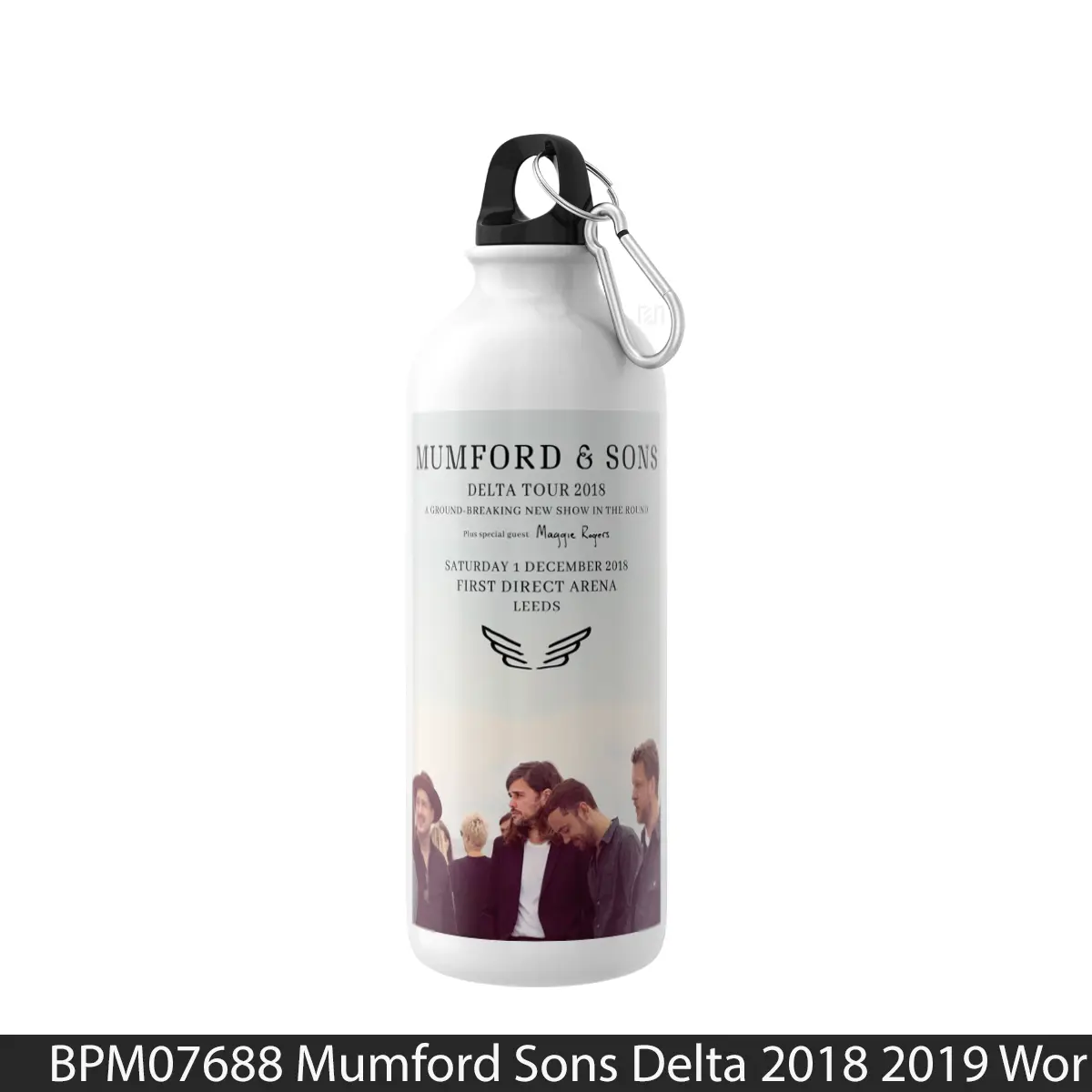 Botol Mumford Sons Delta 2018 2019 World Uk Tour Print 2 - Music Sport Bottle