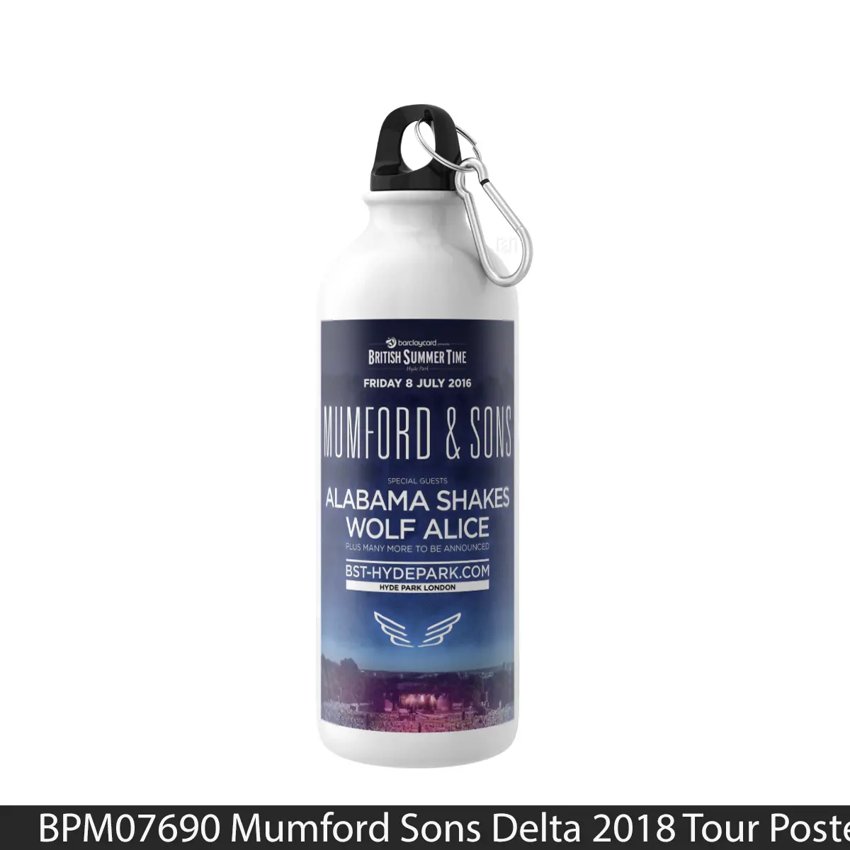 Botol Mumford Sons Delta 2018 Tour - Music Sport Bottle