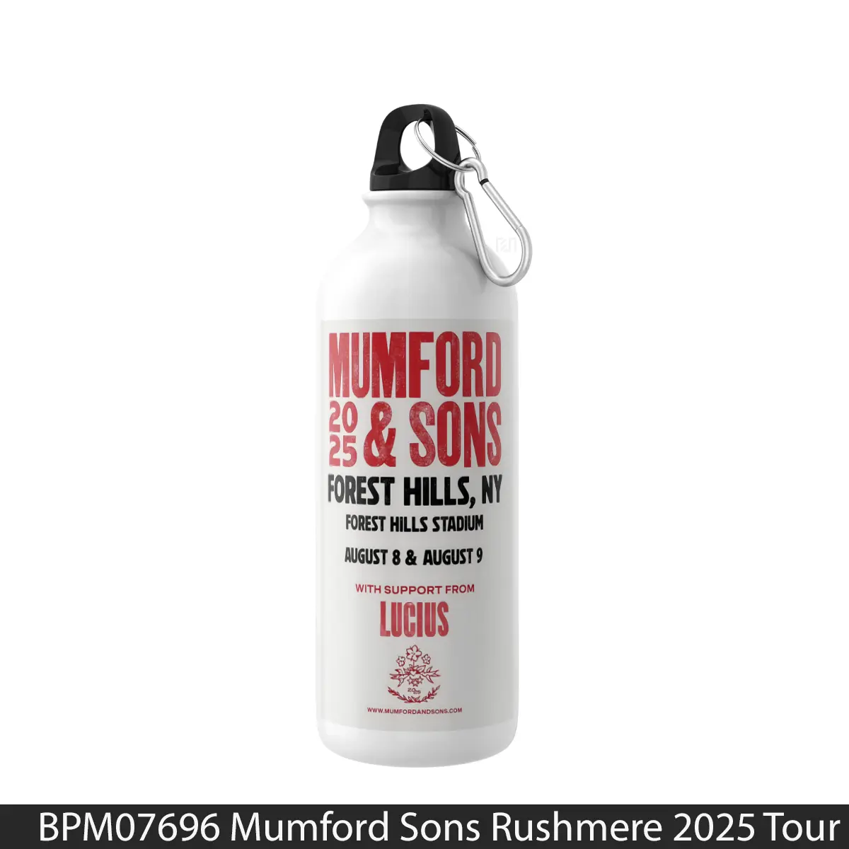 Botol Mumford Sons Rushmere 2025 Tour - Music Sport Bottle