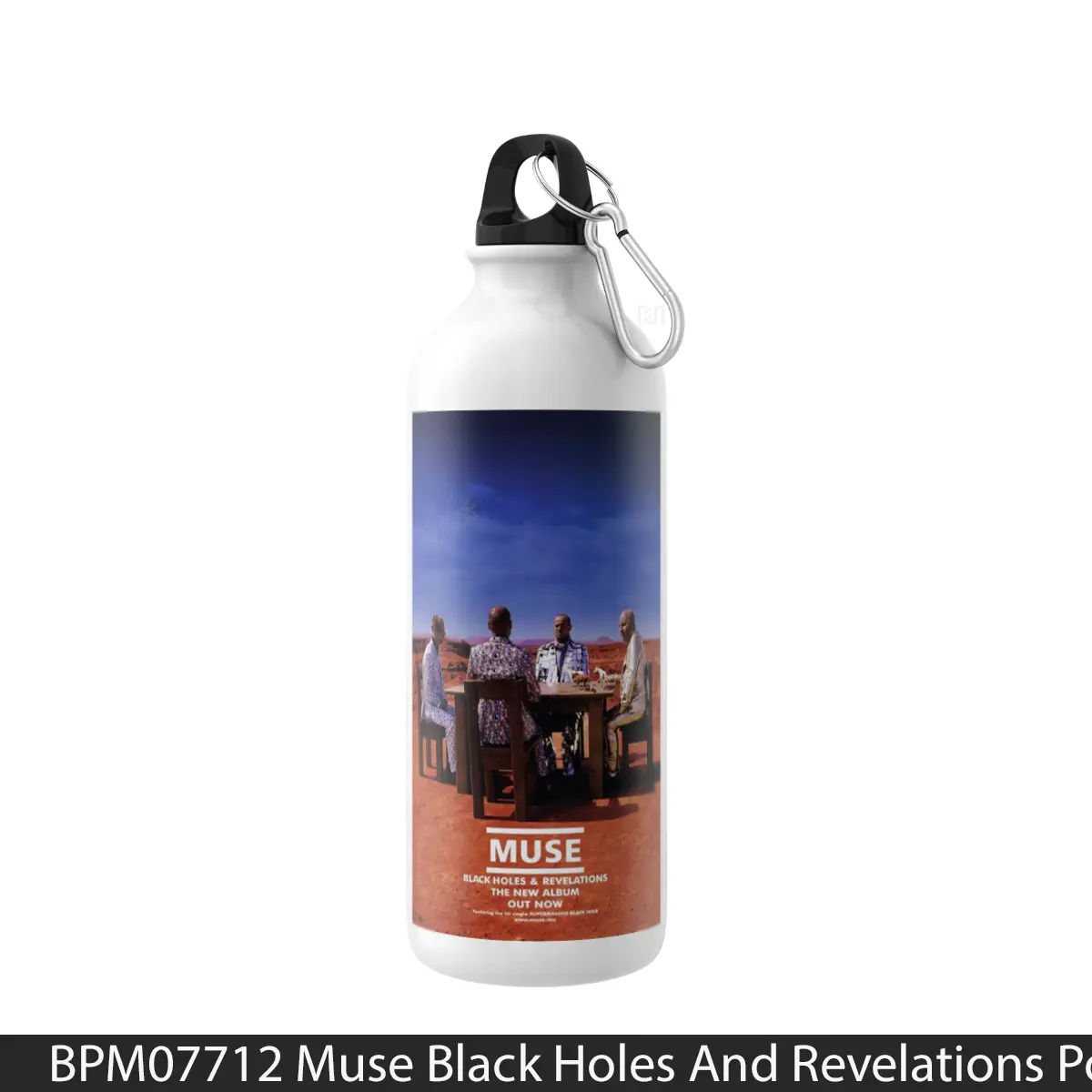 Botol Muse Black Holes And Revelations - Music Sport Bottle