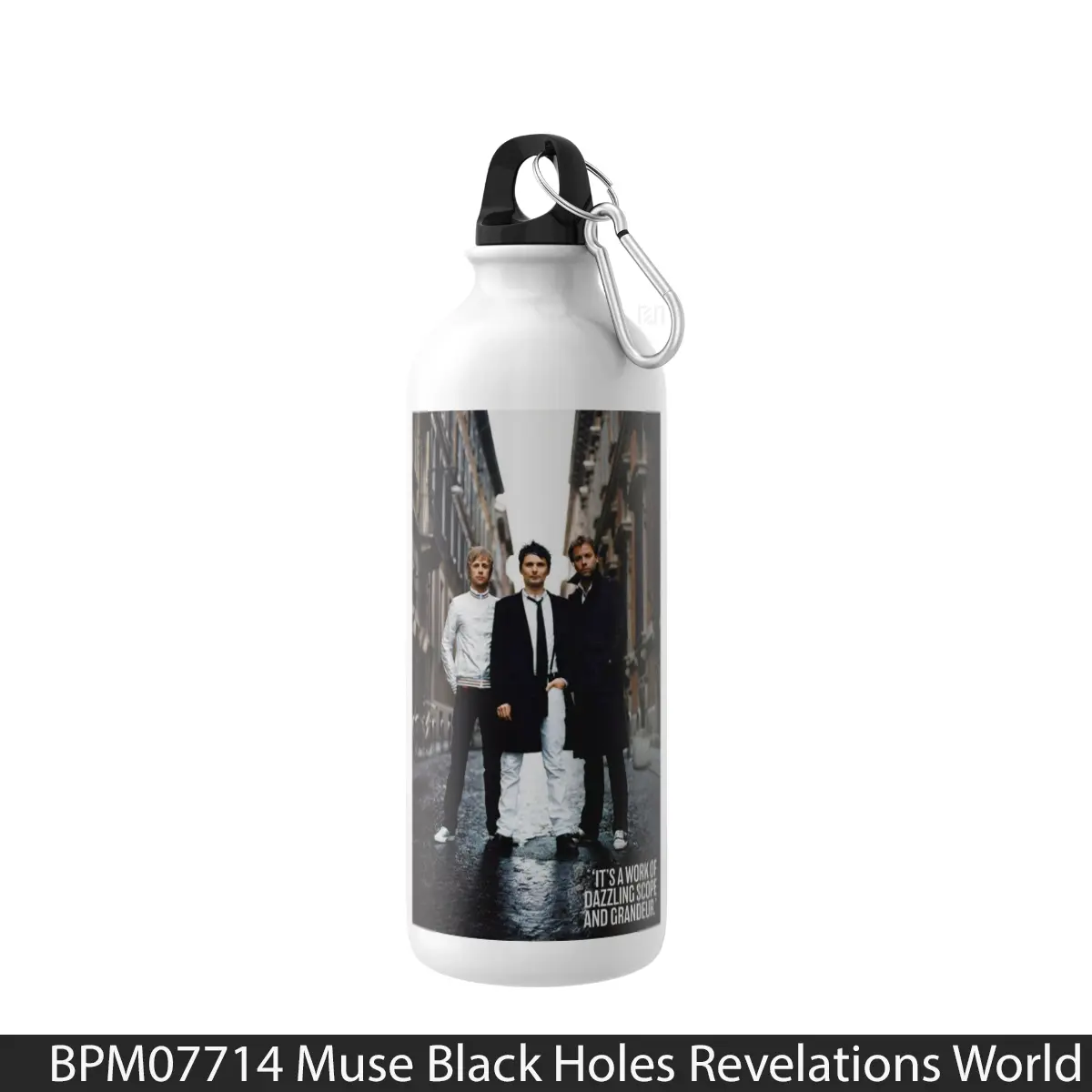 Botol Muse Black Holes Revelations World Tour 2006 Print - Music Sport Bottle