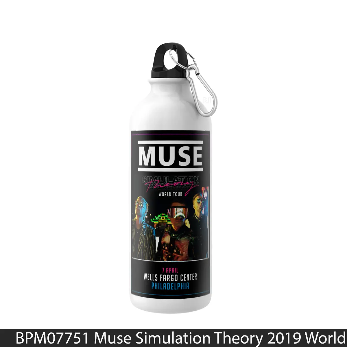 Botol Muse Simulation Theory 2019 World Tour 3 - Music Sport Bottle