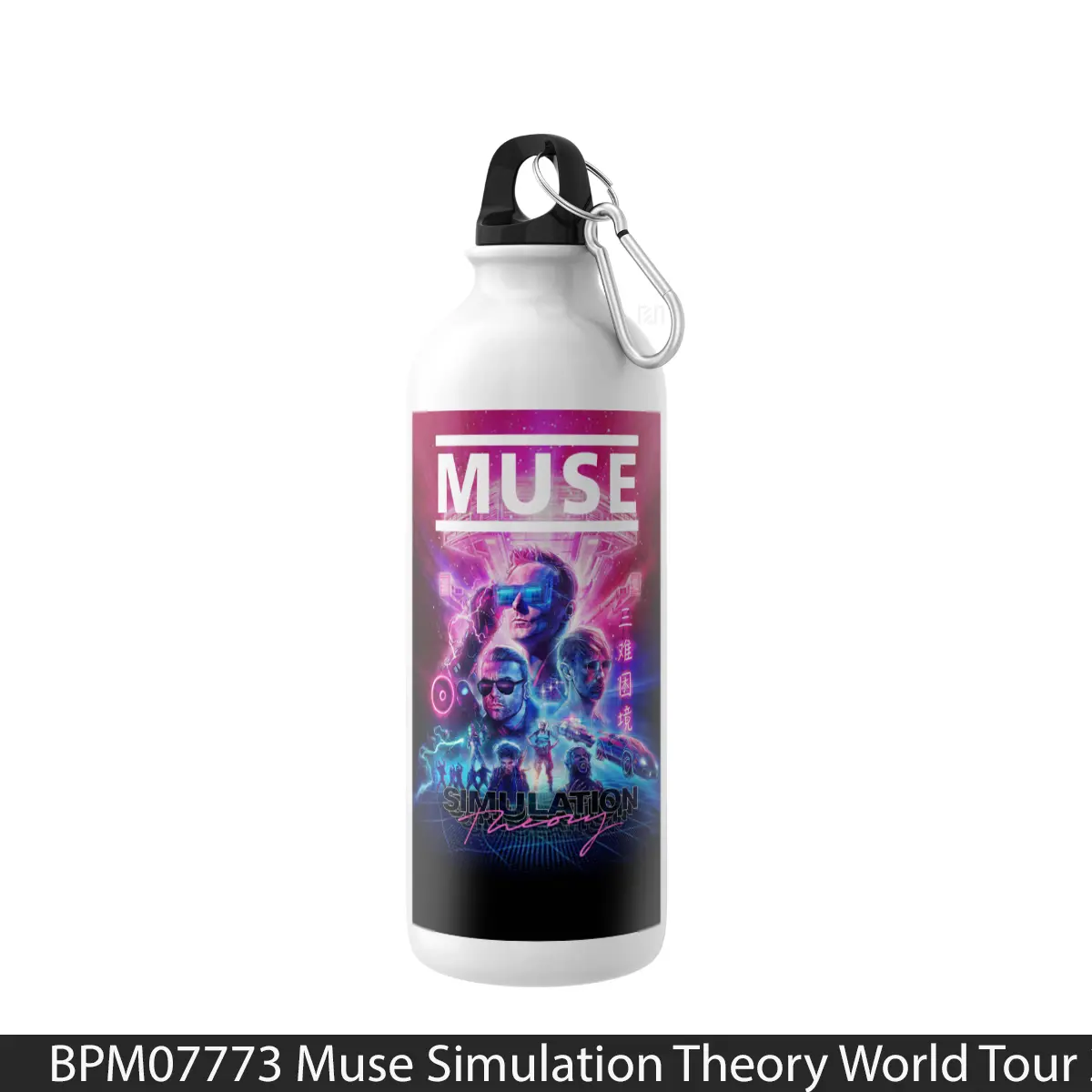Botol Muse Simulation Theory World Tour 2019 Us Canada - Music Sport Bottle