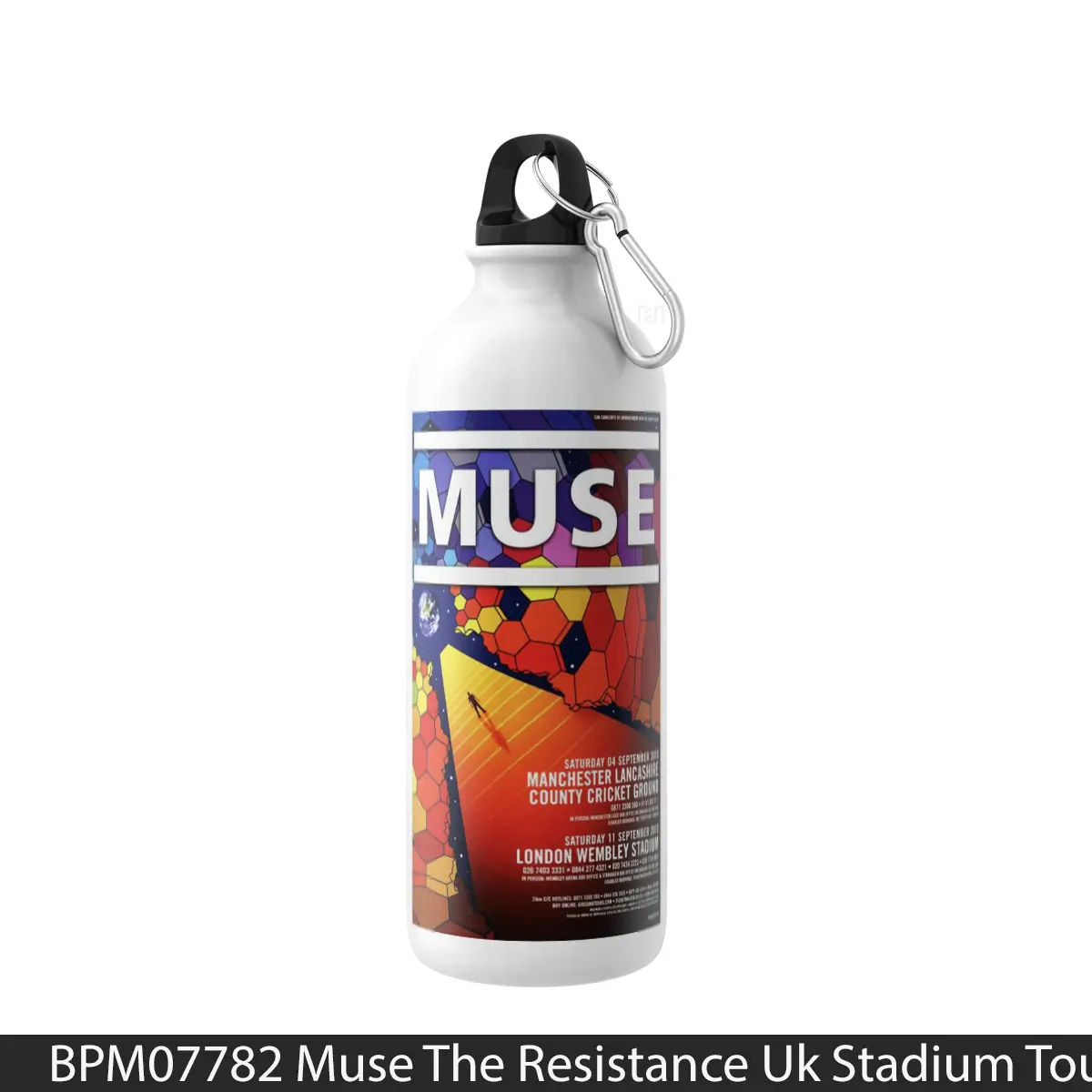 Botol Muse The Resistance Uk Stadium Tour 2010 - Music Sport Bottle