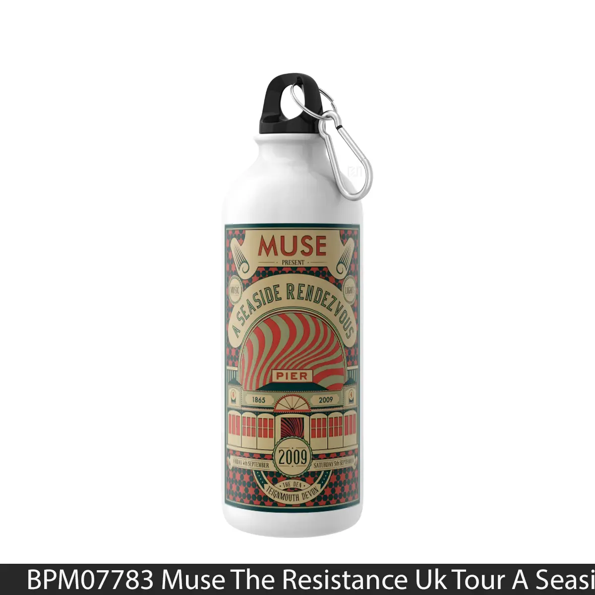 Botol Muse The Resistance Uk Tour A Seaside Rendezvous - Music Sport Bottle