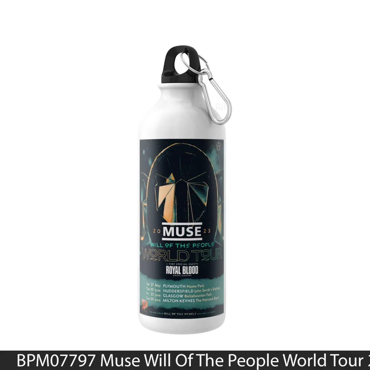 Botol Muse Will Of The People World Tour 2023 - Music Sport Bottle