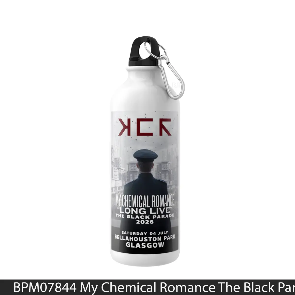 Botol My Chemical Romance The Black Parade 2026 Uk Tour 1 - Music Sport Bottle
