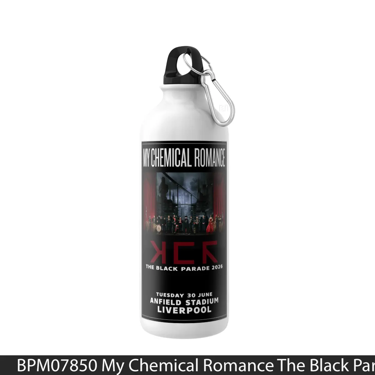 Botol My Chemical Romance The Black Parade Uk Tour 2026 1 - Music Sport Bottle