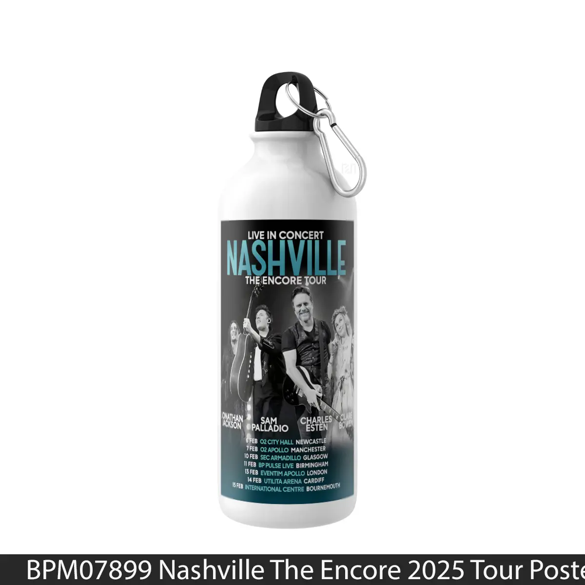 Botol Nashville The Encore 2025 Tour - Music Sport Bottle