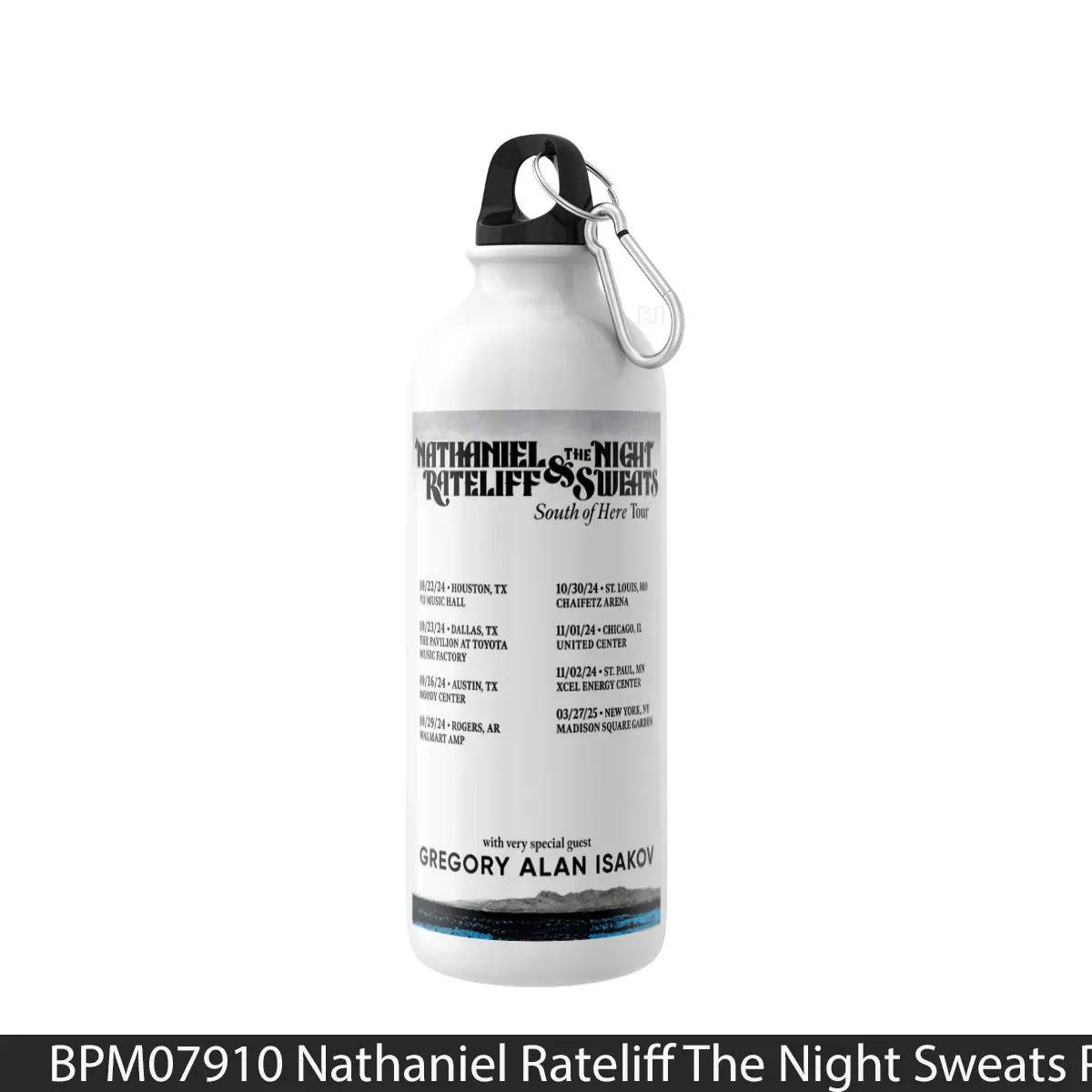 Botol Nathaniel Rateliff The Night Sweats - Music Sport Bottle