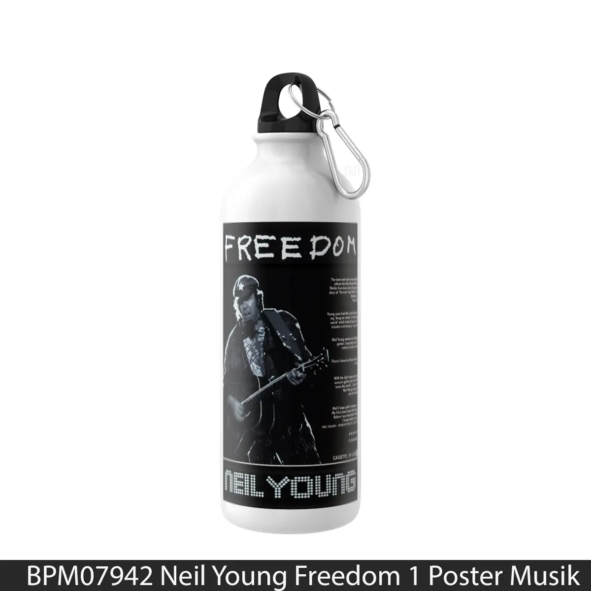 Botol Neil Young Freedom 1 - Music Sport Bottle