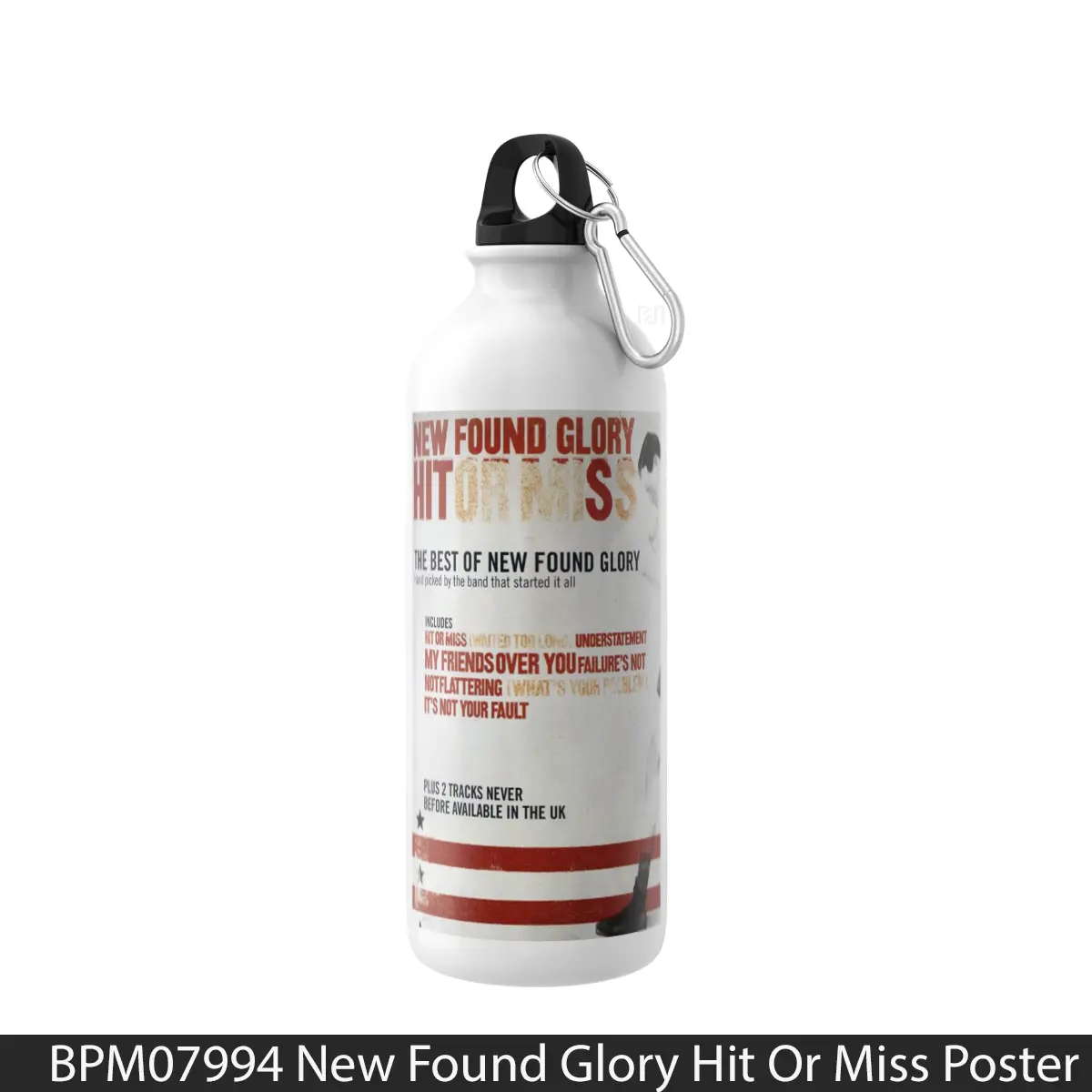 Botol New Found Glory Hit Or Miss - Music Sport Bottle