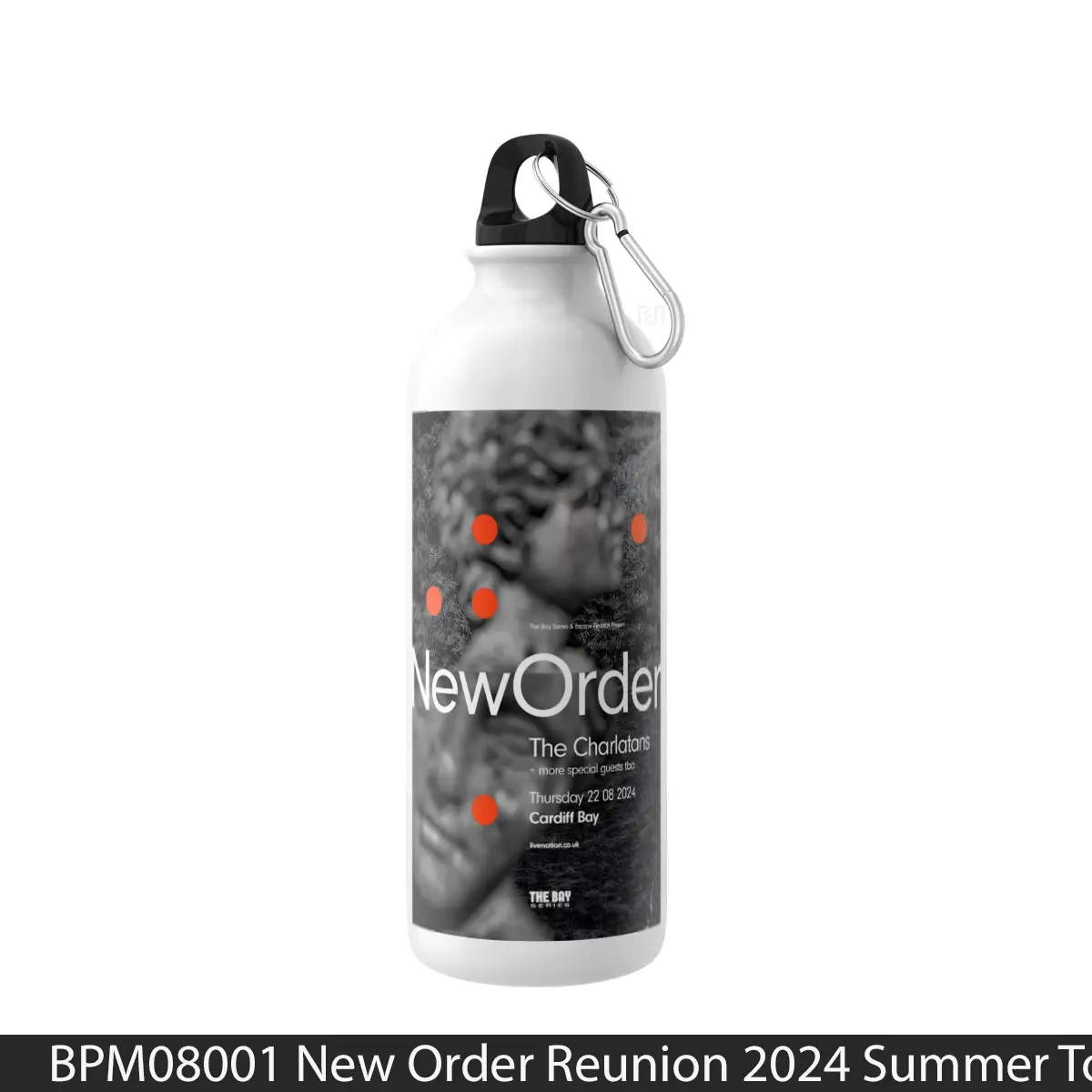 Botol New Order Reunion 2024 Summer Tour - Music Sport Bottle