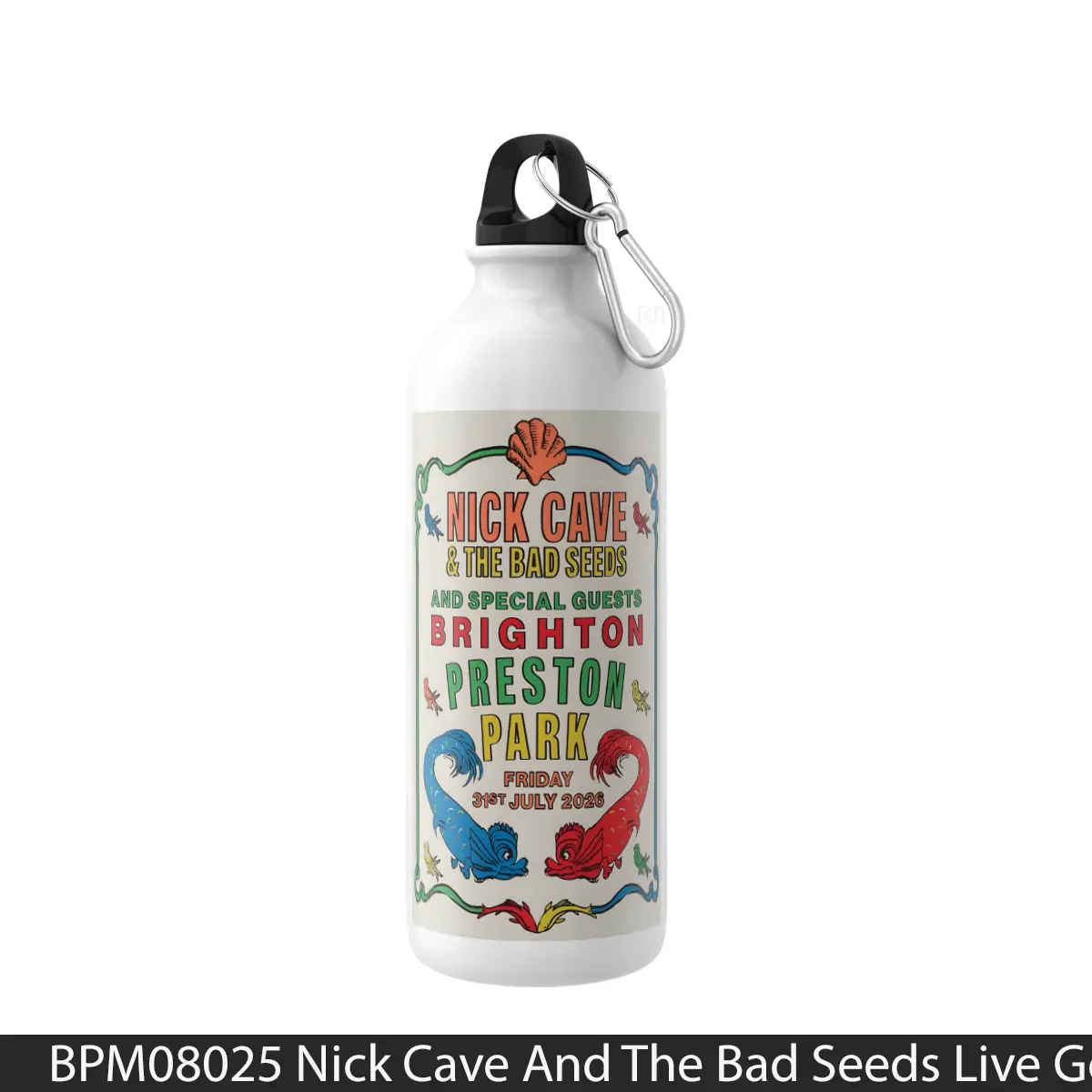 Botol Nick Cave And The Bad Seeds Live God Live Summer 2024 - Music Sport Bottle
