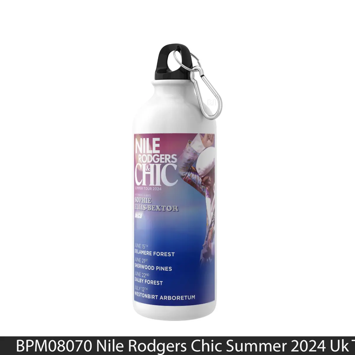 Botol Nile Rodgers Chic Summer 2024 Uk Tour - Music Sport Bottle