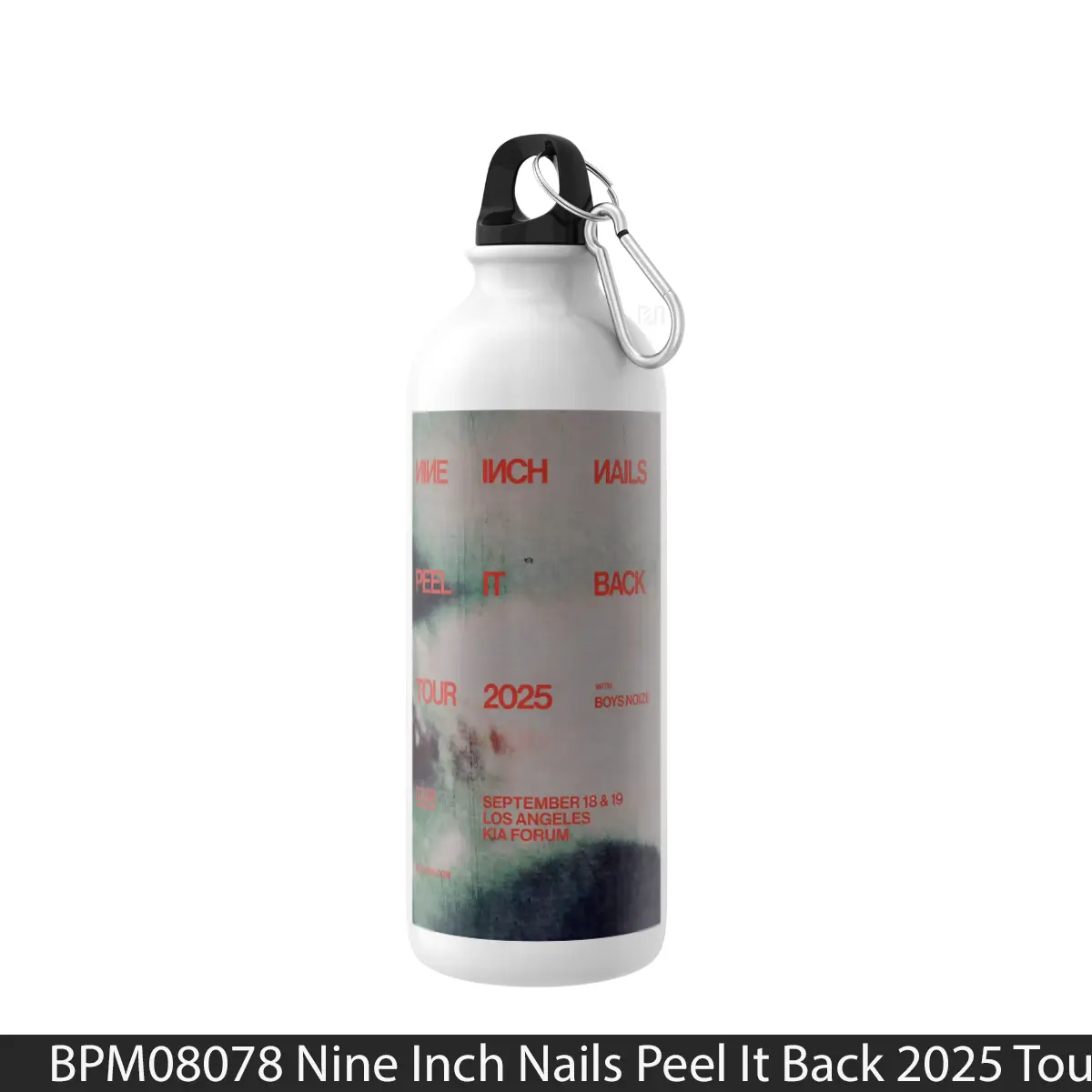 Botol Nine Inch Nails Peel It Back 2025 Tour - Music Sport Bottle