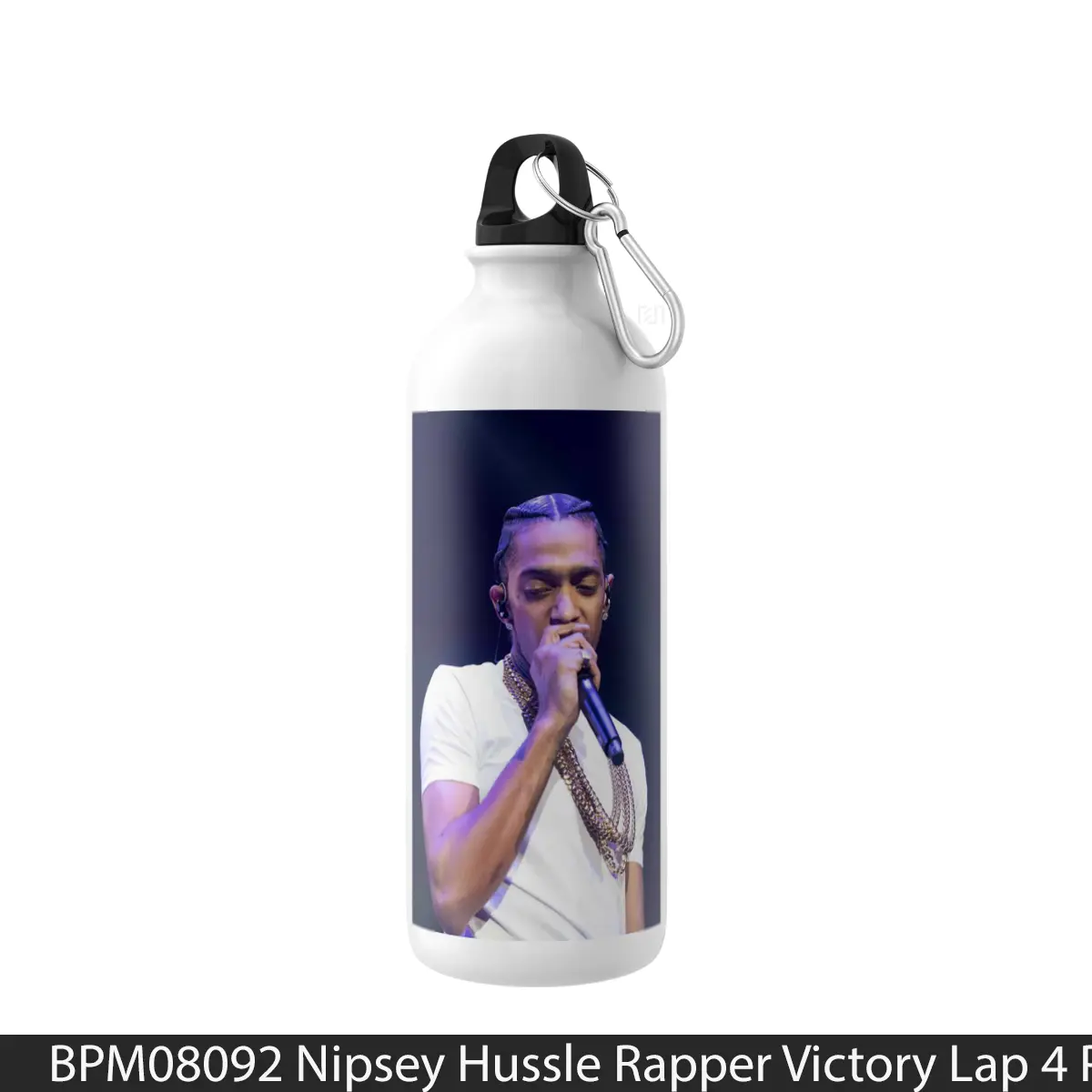 Botol Nipsey Hussle Rapper Victory Lap 4 - Music Sport Bottle