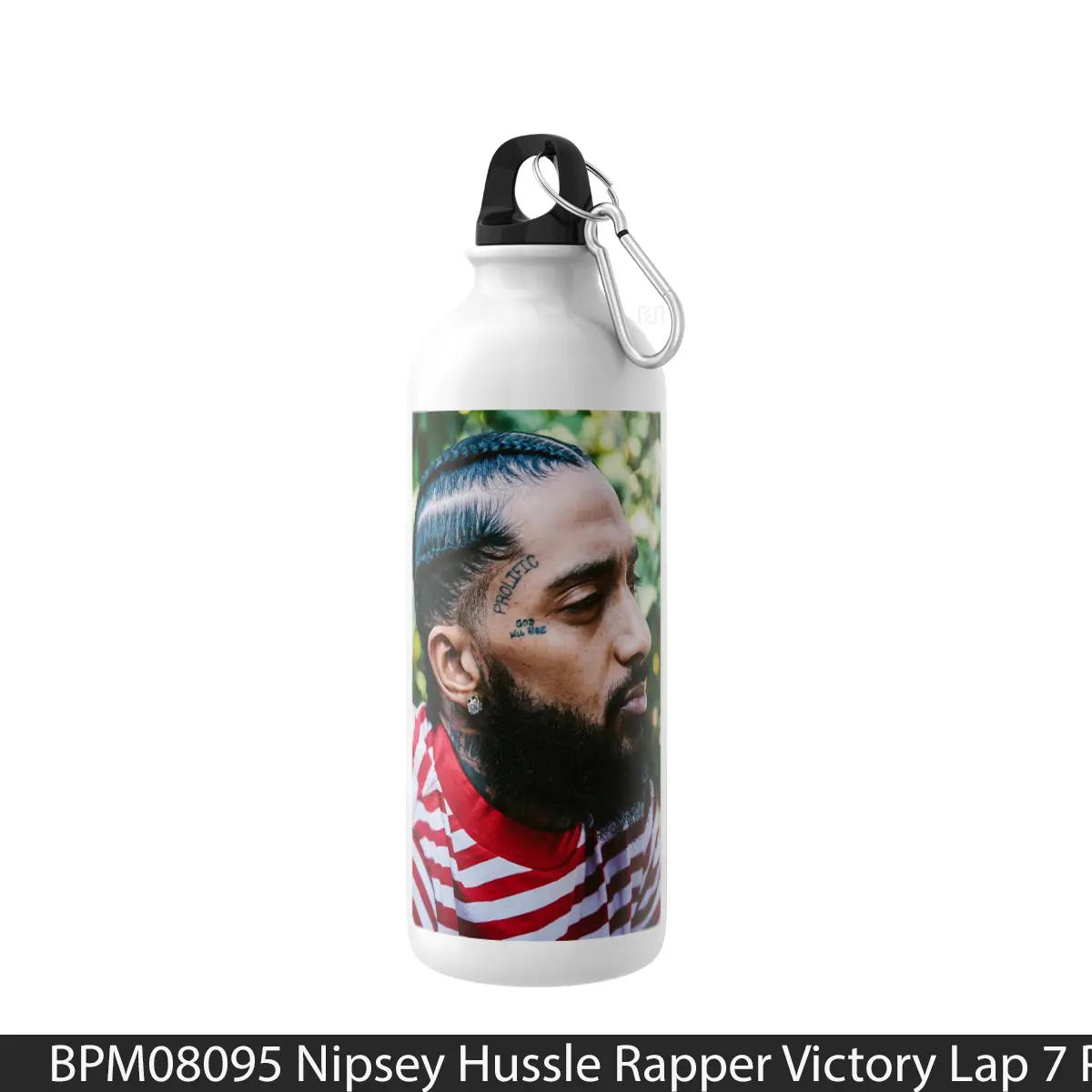 Botol Nipsey Hussle Rapper Victory Lap 7 - Music Sport Bottle