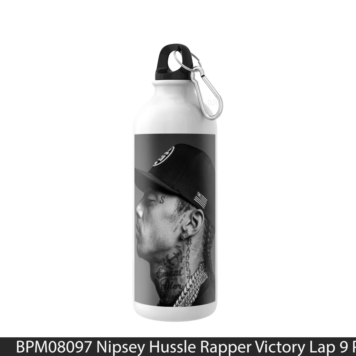 Botol Nipsey Hussle Rapper Victory Lap 9 - Music Sport Bottle