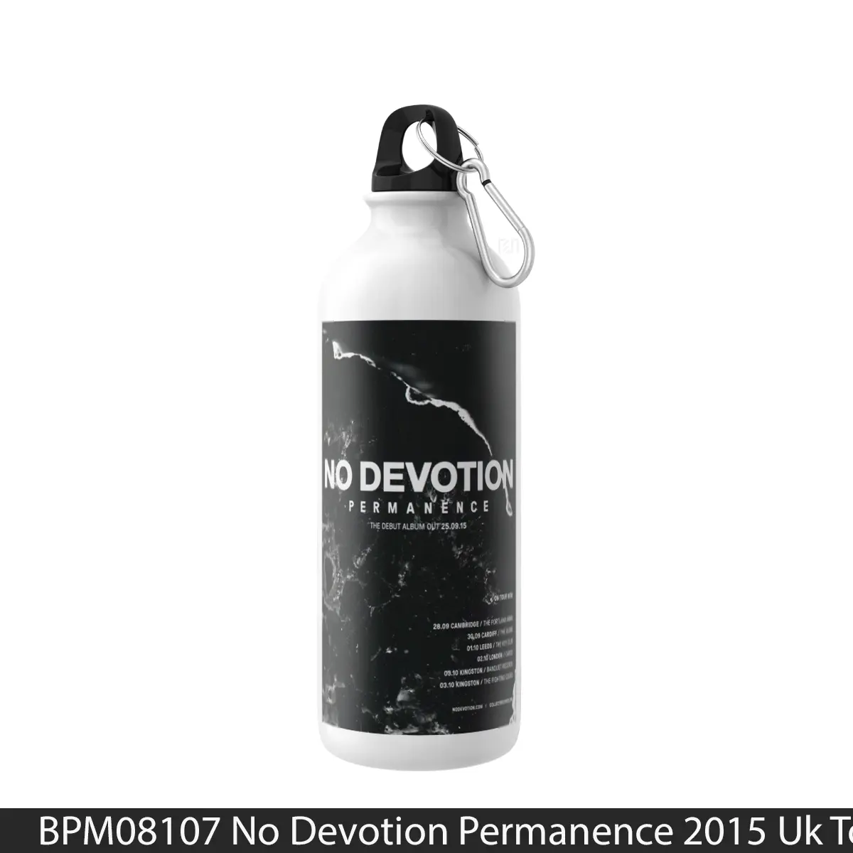 Botol No Devotion Permanence 2015 Uk Tour - Music Sport Bottle