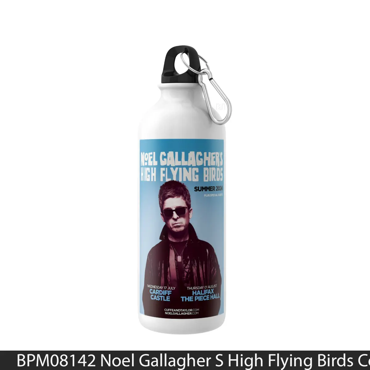 Botol Noel Gallagher S High Flying Birds Council Skies Summer Tour 2024 1 - Music Sport Bottle