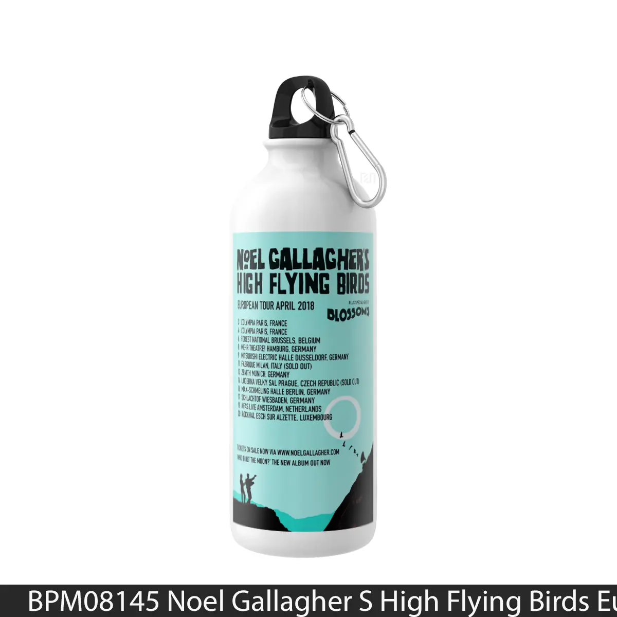 Botol Noel Gallagher S High Flying Birds European Tour April 2018 - Music Sport Bottle