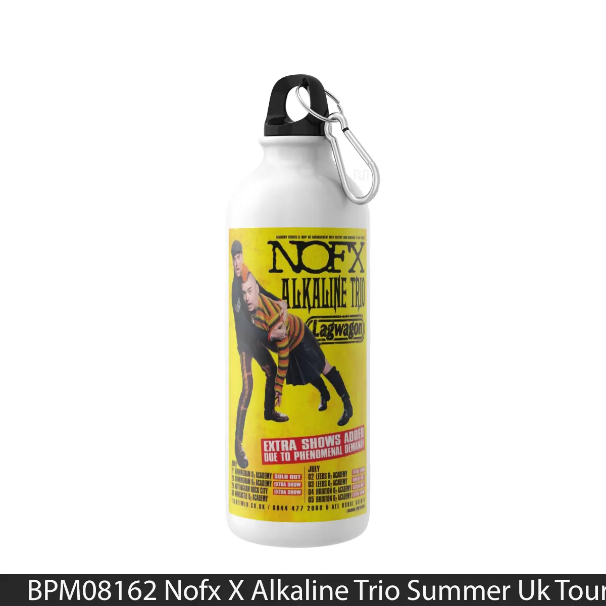 Botol Nofx X Alkaline Trio Summer Uk Tour 2015 - Music Sport Bottle