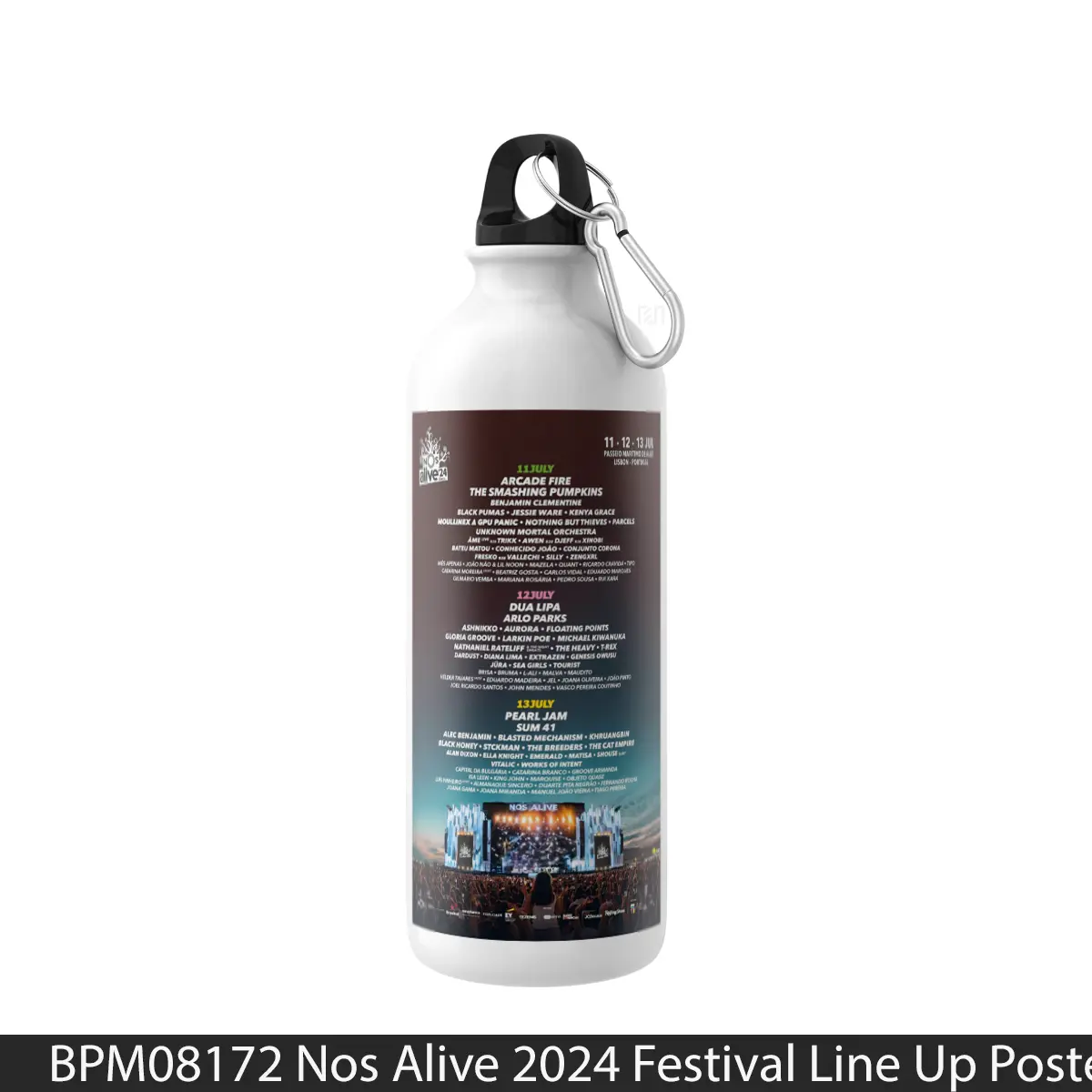 Botol Nos Alive 2024 Festival Line Up - Music Sport Bottle