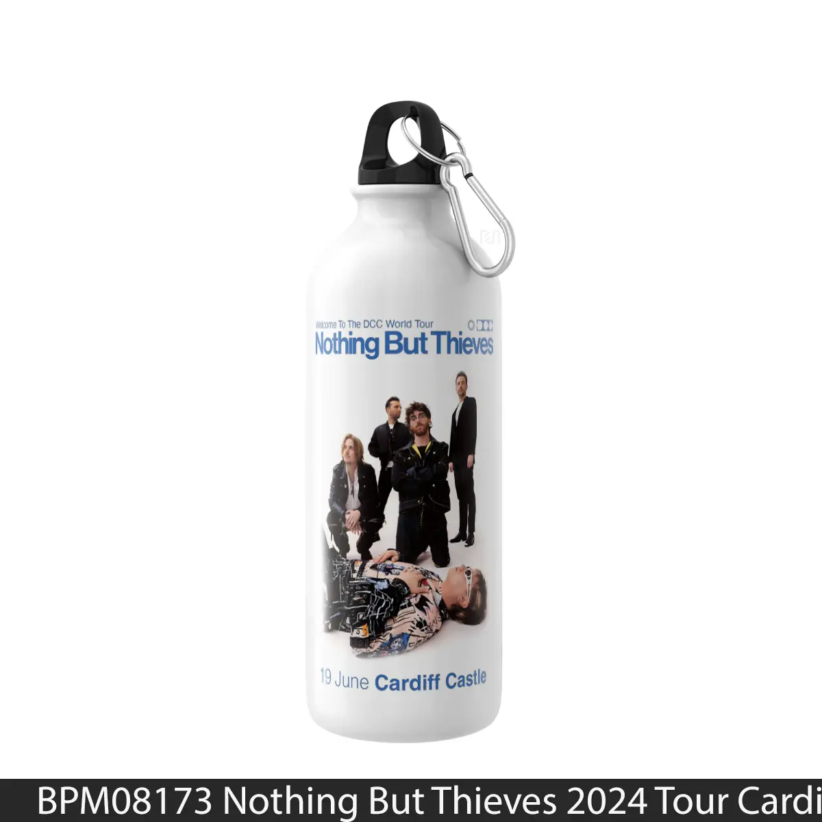 Botol Nothing But Thieves 2024 Tour Cardiff Castle - Music Sport Bottle