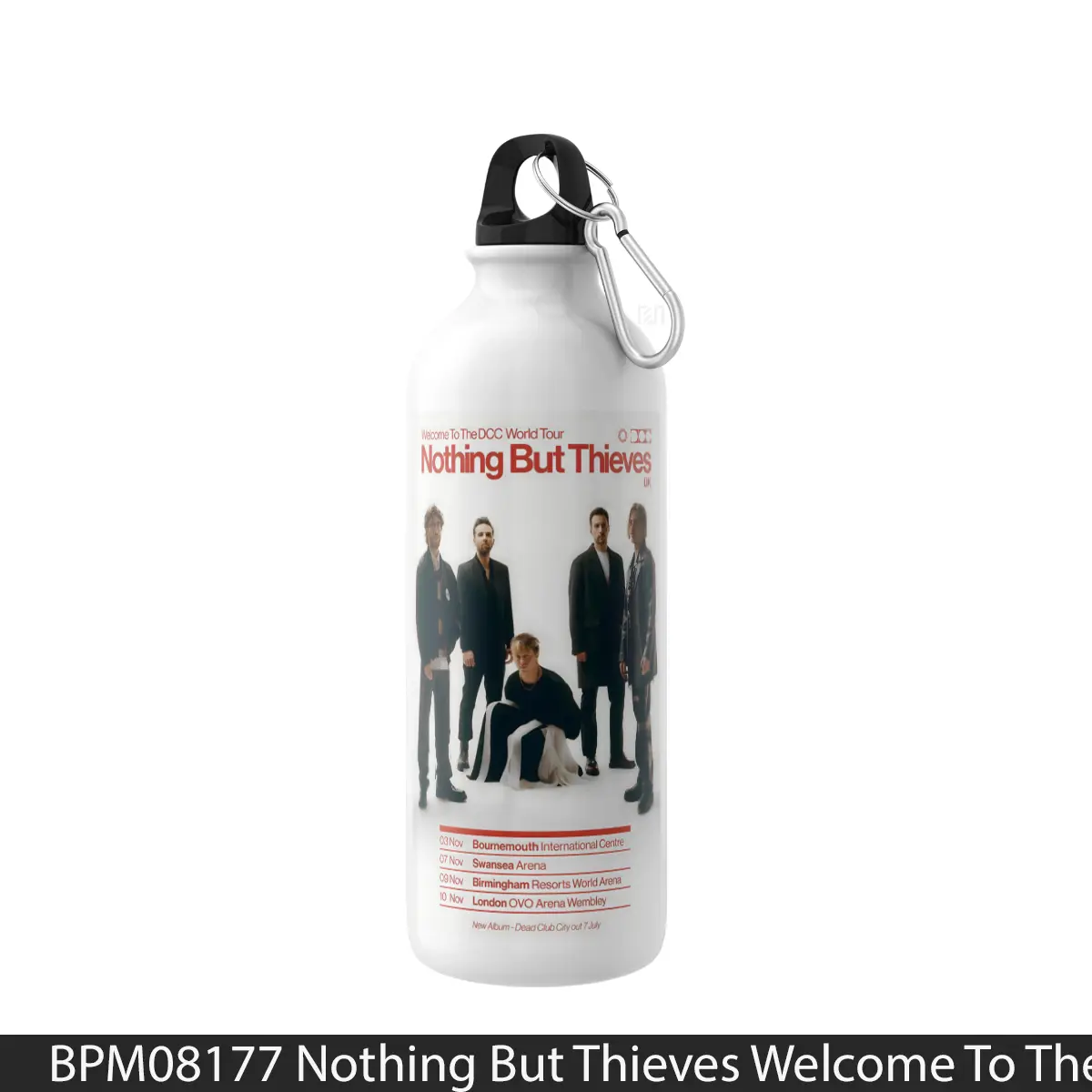 Botol Nothing But Thieves Welcome To The Dcc 2023 Uk Tour - Music Sport Bottle