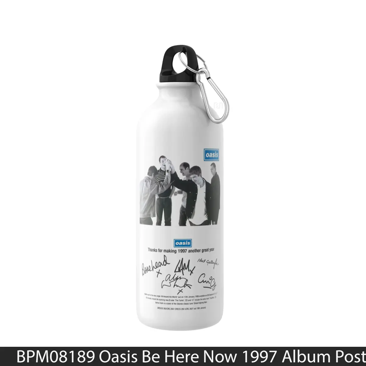 Botol Oasis Be Here Now 1997 Album - Music Sport Bottle