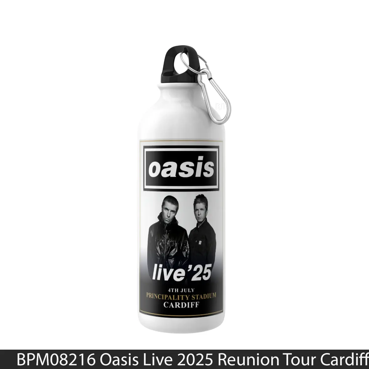 Botol Oasis Live 2025 Reunion Tour Cardiff Principality Stadium - Music Sport Bottle