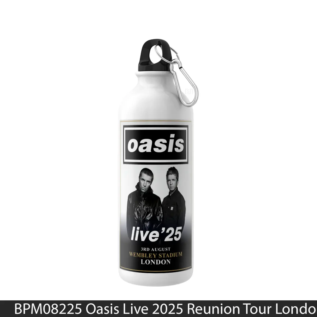 Botol Oasis Live 2025 Reunion Tour London Wembley Stadium Variant 3 - Music Sport Bottle