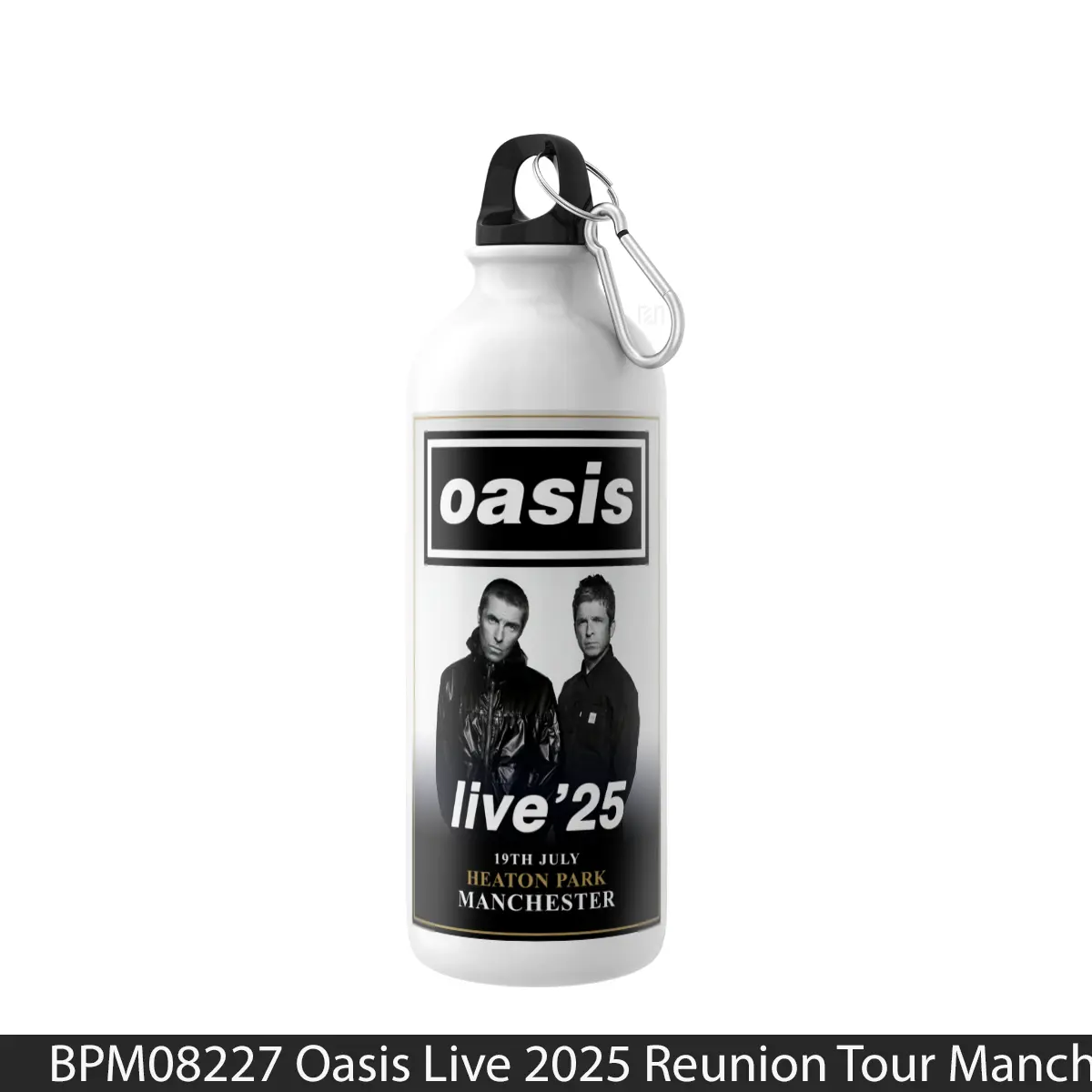 Botol Oasis Live 2025 Reunion Tour Manchester Heaton Park 1 - Music Sport Bottle