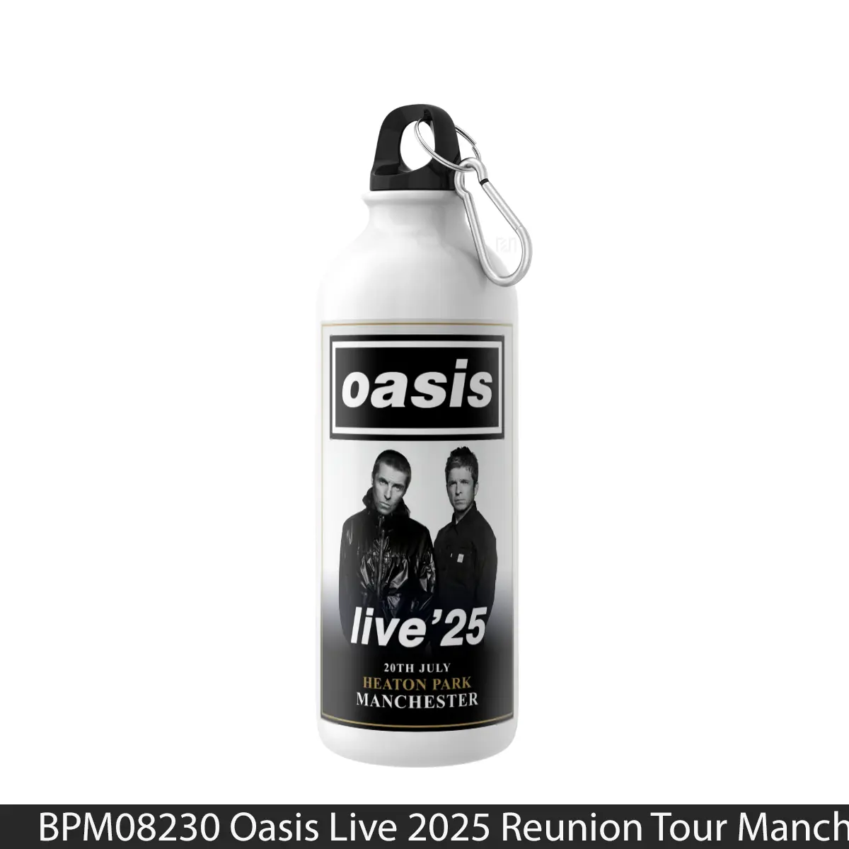 Botol Oasis Live 2025 Reunion Tour Manchester Heaton Park Variant - Music Sport Bottle