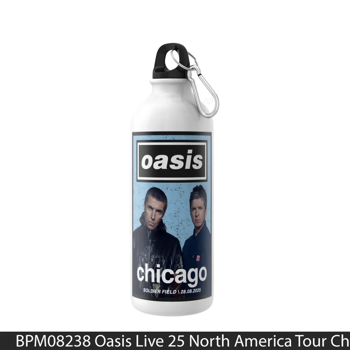 Botol Oasis Live 25 North America Tour Chicago - Music Sport Bottle