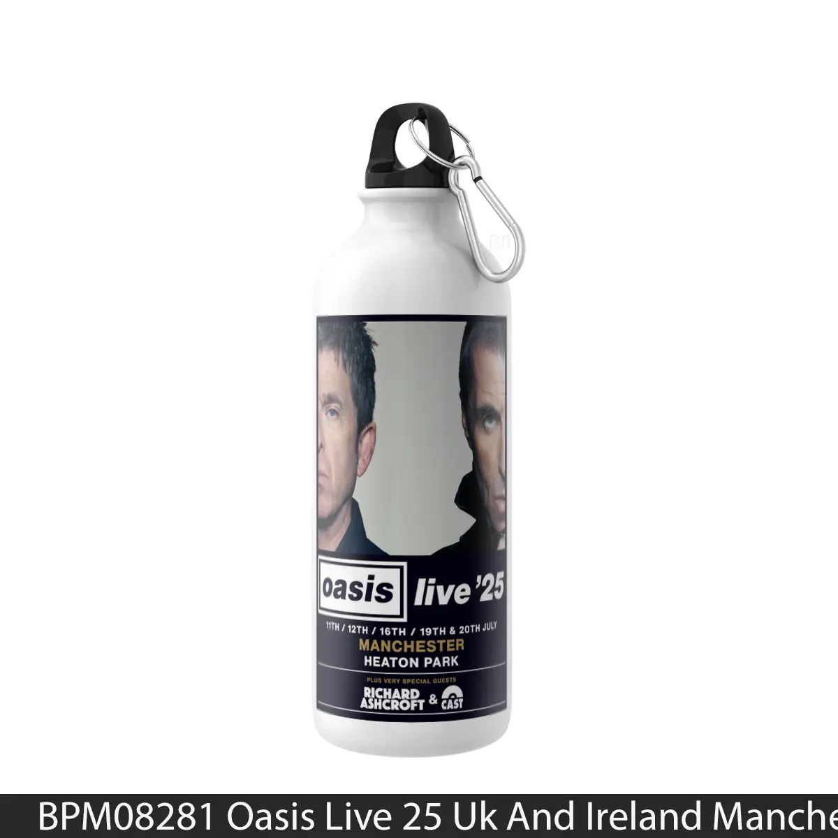 Botol Oasis Live 25 Uk And Ireland Manchester Heaton Park - Music Sport Bottle