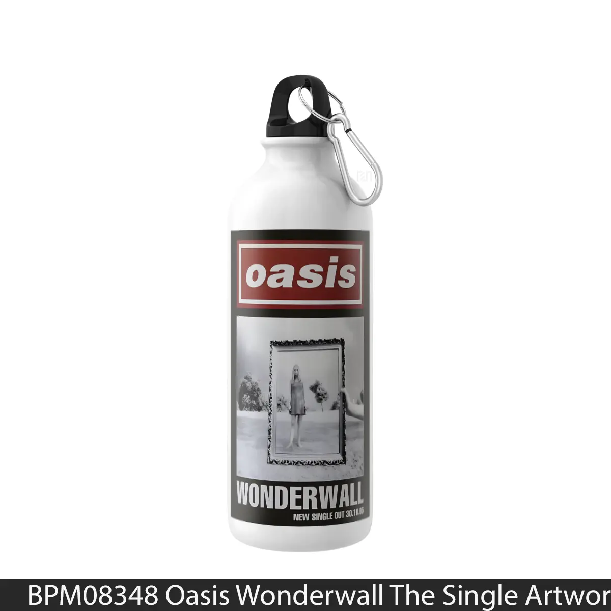 Botol Oasis Wonderwall The Single Artwork - Music Sport Bottle