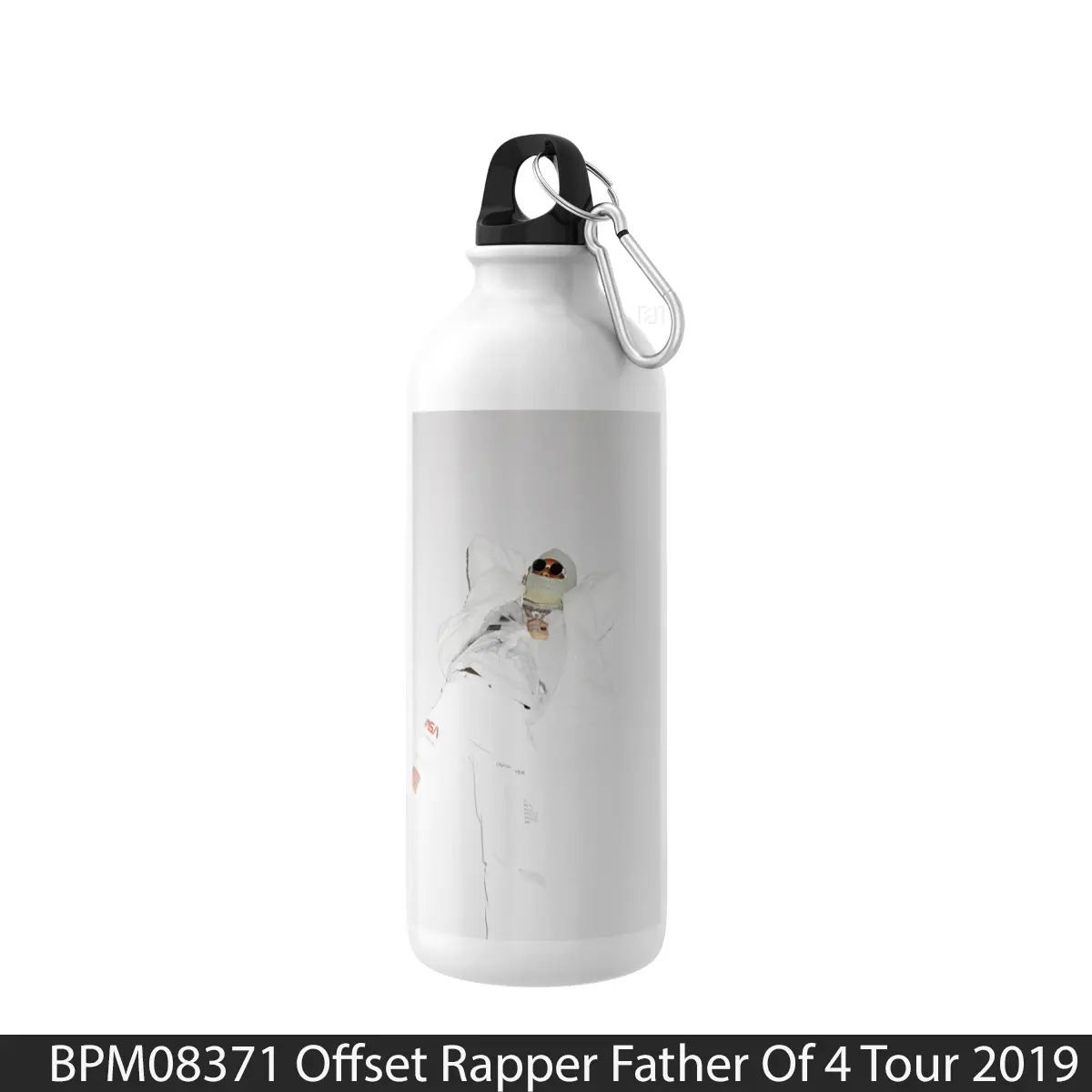 Botol Offset Rapper Father Of 4 Tour 2019 - Music Sport Bottle