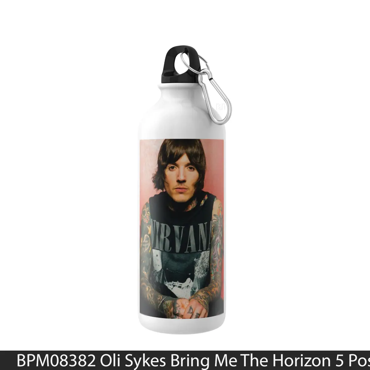 Botol Oli Sykes Bring Me The Horizon 5 - Music Sport Bottle