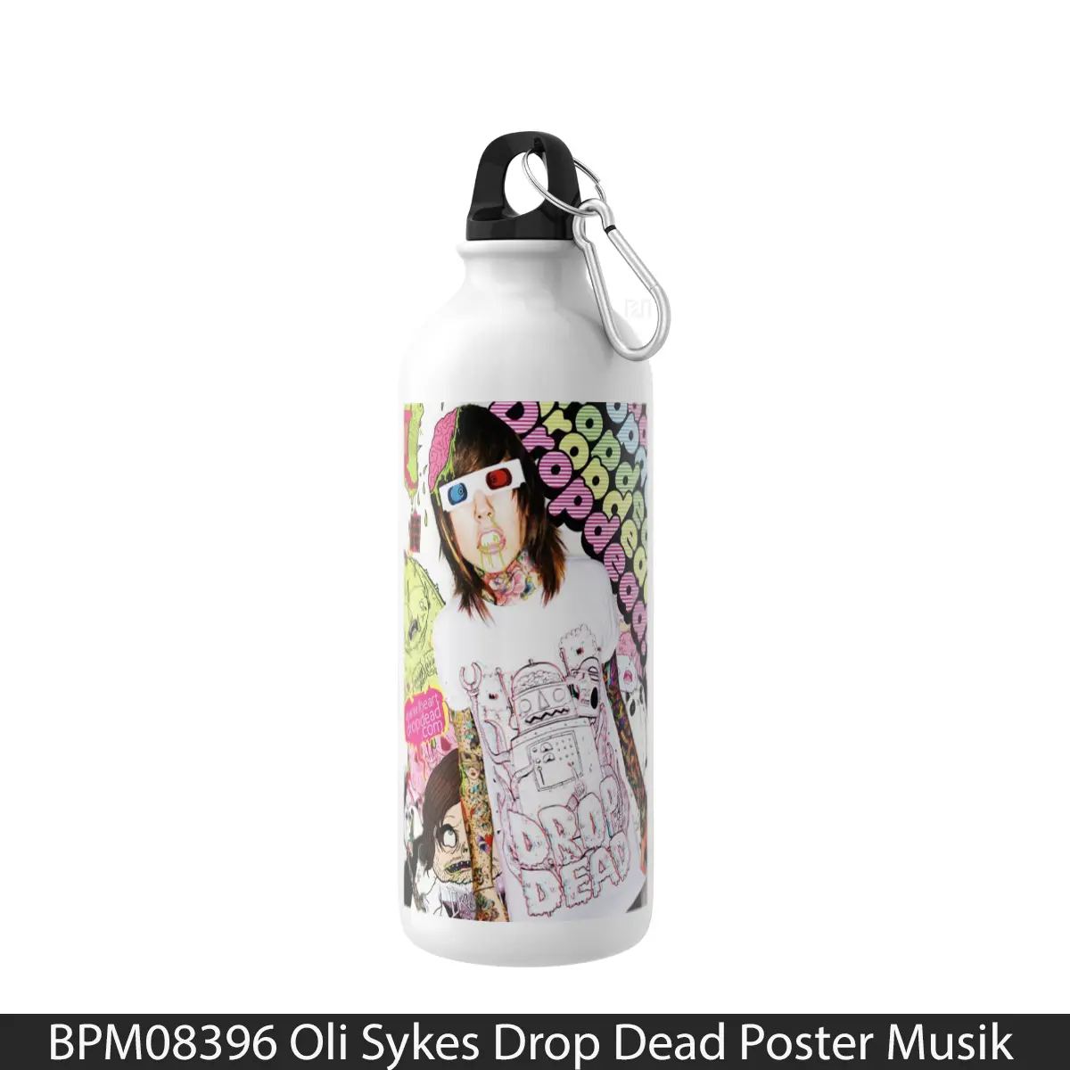 Botol Oli Sykes Drop Dead - Music Sport Bottle