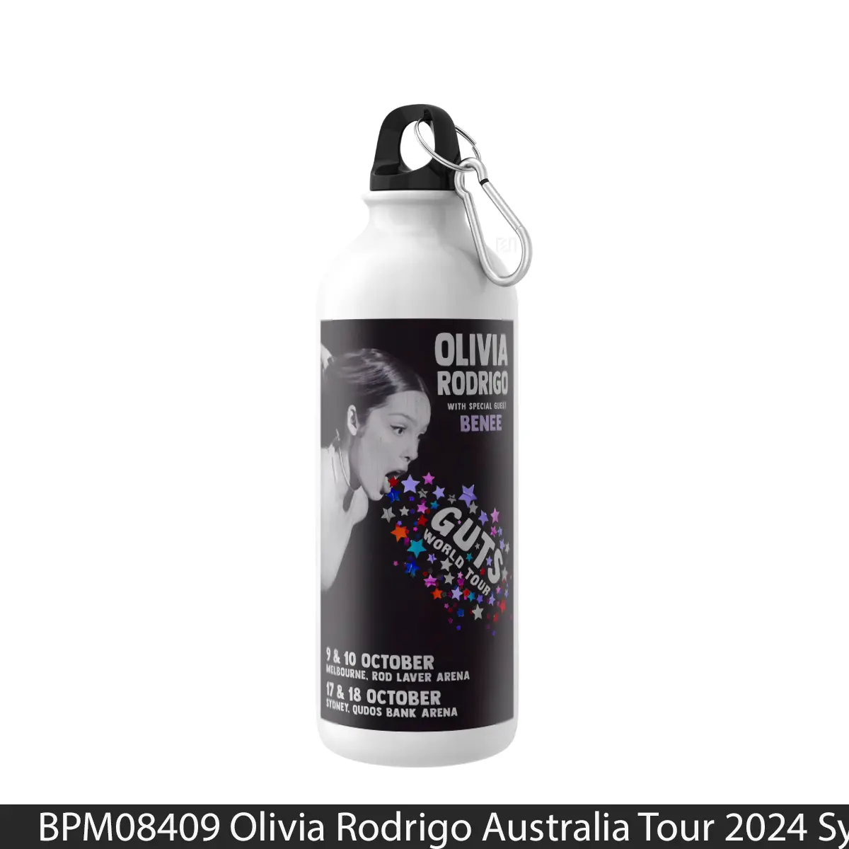 Botol Olivia Rodrigo Australia Tour 2024 Sydney Melbourne - Music Sport Bottle