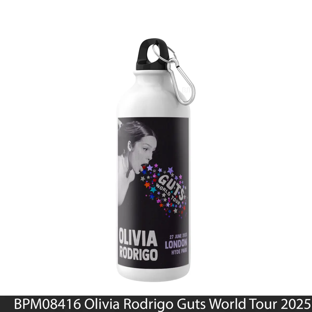 Botol Olivia Rodrigo Guts World Tour 2025 London Bst 2 - Music Sport Bottle
