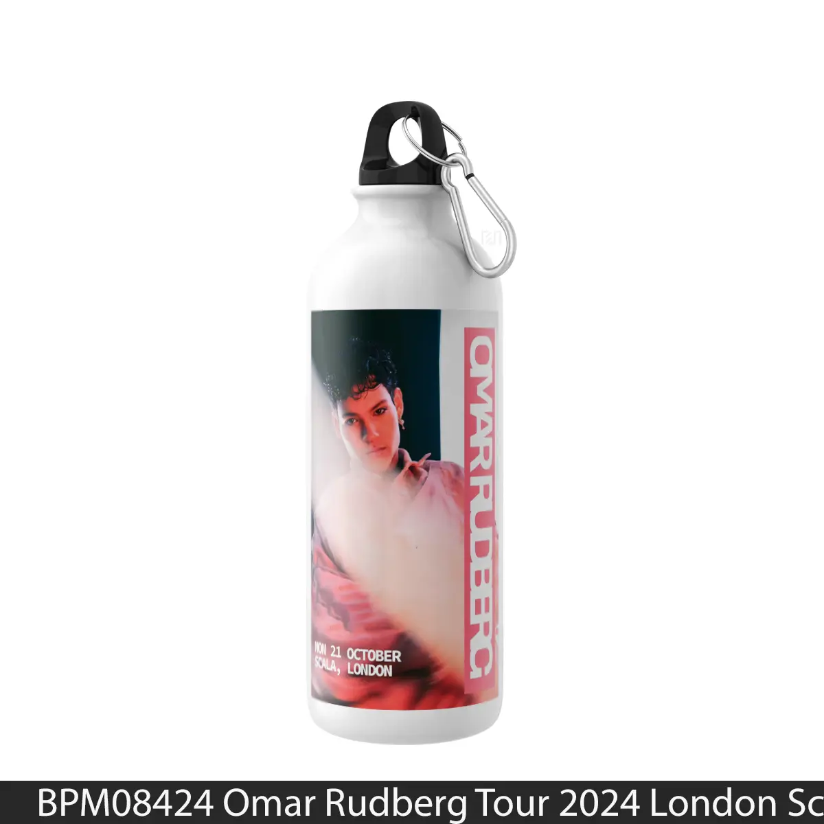 Botol Omar Rudberg Tour 2024 London Scala - Music Sport Bottle